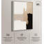 Décoration murale neutre en toile beige et noir III par -102705660-102705656