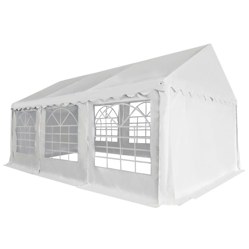 Overkamp 6m x 4m Steel Party Tent, White