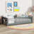 Twin Size Floor Bed (Gray)