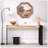60"Console Table with Engineered Wood Top