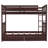 Twintwin Bunk Bed With Two Storage Areas & Ladders, 2 Options In Color
