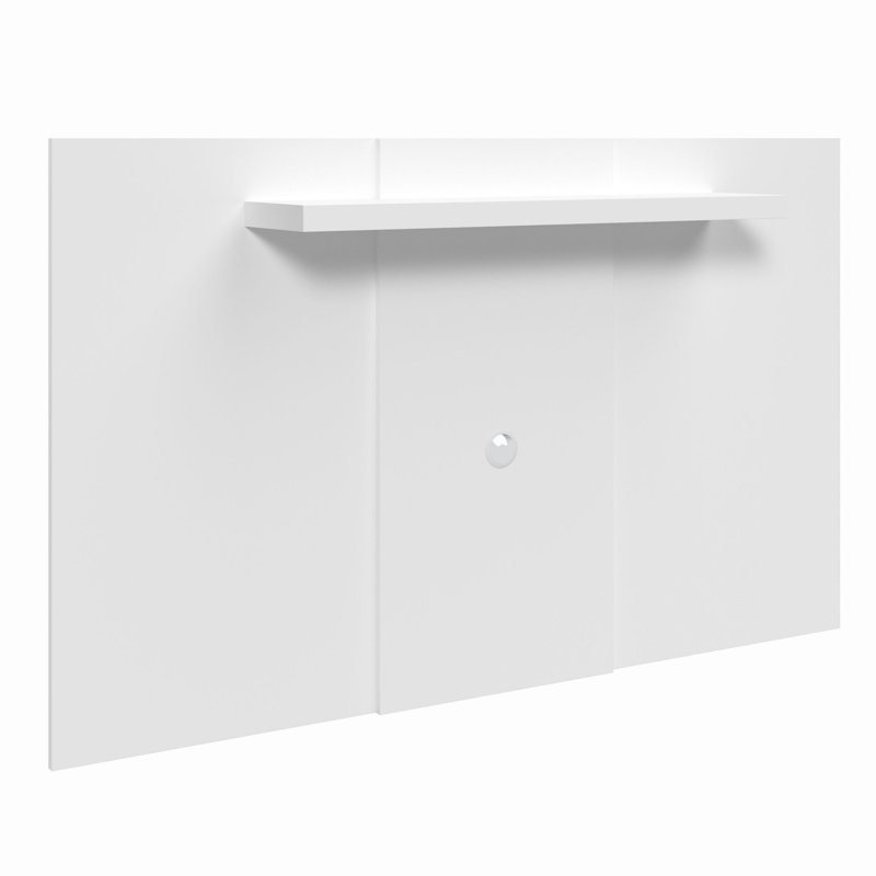 Lakyria wall mounted TV panel for TVs up to 50", White