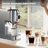 HiBREW H13 Semi-Automatic Espresso Machine with Dual Boiler System, 20-Bar Professional Coffee Maker with Steam Wand & Touchscreen, Stainless Steel