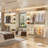 Navada Closet System with Wooden Drawers and Two Hanging Rods-58859331
