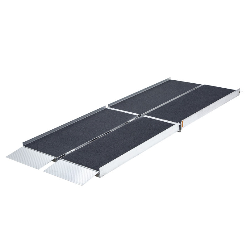 Silver Spring Foldable L Portable Ramp, 7" H x 29.75" W x 84" L
