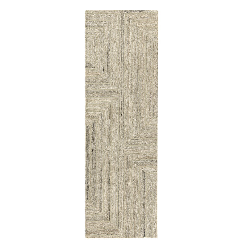 Tapis d'intérieur en laine Bove, 2 pi 6 po x 8 pi