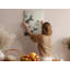 Art mural asiatique, peinture à l'encre de bambou sur toile - Montagnes brumeuses de style japonais, décor zen noir et blanc pour maison minimaliste ou studio de yoga-515006380