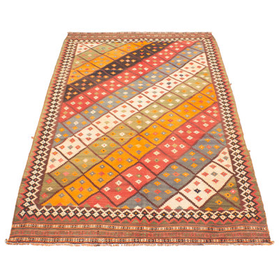 Sivas Multi Color Kilim 5'9" x 9'10"