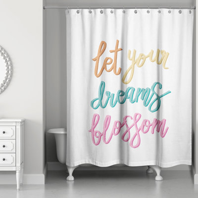 Rideau de douche Let Your Dreams Blossom
