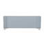Light Teal Chenille & White Finish Sofa With Sturdy Frame And Pocket Coil Seating For Comfort And Style