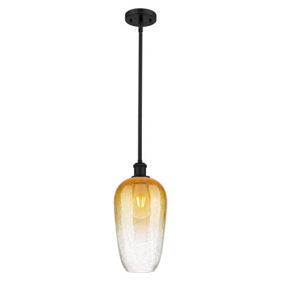 Mini-luminaire suspendu à tige 1 lumière 7 "Ballston - Caroline