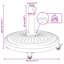 16.4kg Metal Metal Umbrella Base