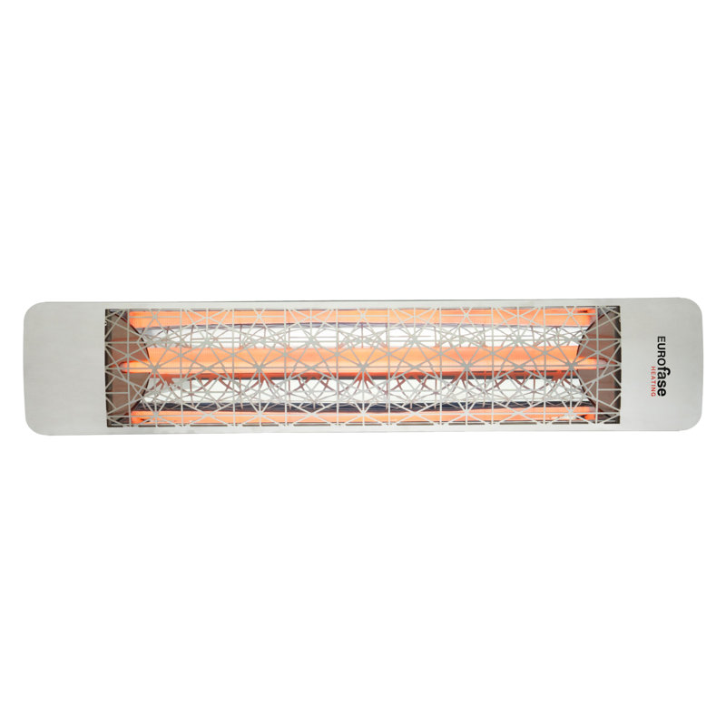 Chauffe-terrasse électrique 39 pouces Eurofase, Acier Inoxydable