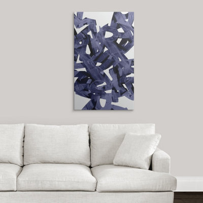 «Indigo Light», impression d'art graphique Funkley