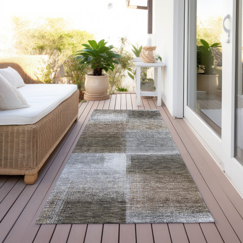 Neysa Abstract Indoor Rug, Runner 2'3" x 7'6"