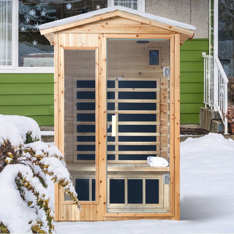 Sauna d'extérieur pour deux personnes
