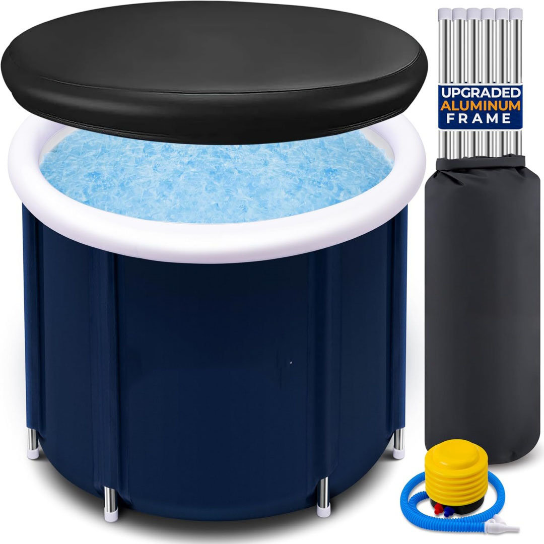 DESIGN SHOP BY SHELL Inflatable Insulated Cold Plunge Tub - One Person ...