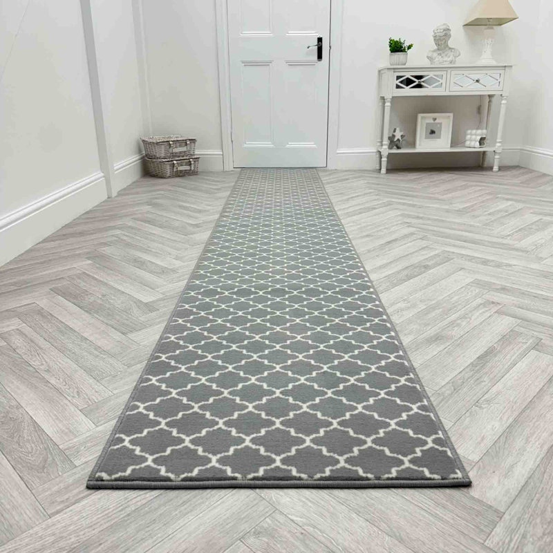 Runner Geometric Area Rug, Runner 60 x 300 cm