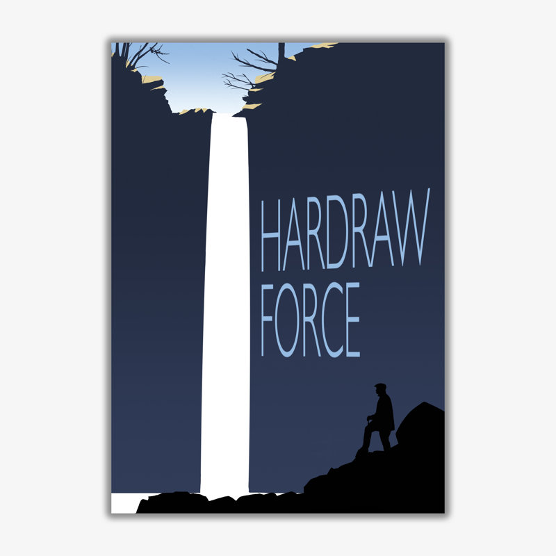 Hardraw Force - Print, 40cm H x 30cm W x 3cm D, No Framed