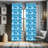 Seashells Semi-Sheer Rod Pocket Sliding Panel-45202012
