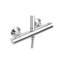 Bathroom Set Showering Column Thermostatic Shower Mixer Pole Chrome Plated Steel