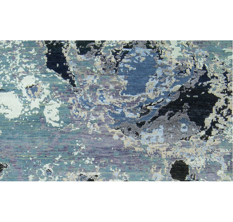 Canterbury Abstract Area Rug, Square 8'
