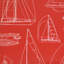 Sailing Square Indoor/Outdoor Pillow Cover & Insert-42352696
