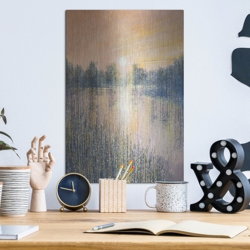 «Union on Rustic» par Marc Todd, Union Rustic, art mural en métal, 12 po x 16 po, H 16 po x l 12 po