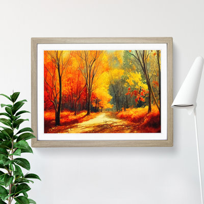 Forest In Autumn Vol.5 - Single Picture Frame Painting
