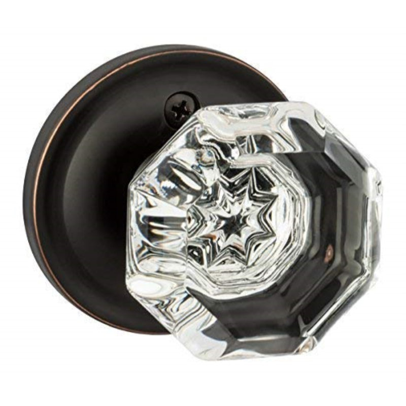 Faux bouton de porte simple Crystal
