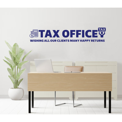 Tax Wall Decor Office Wall Decal Idea Teamwork Business Worker Inspire Office Decoration Motivation Stickers Mural Unique Gift 426RS