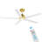 2pcs 52" Ceiling Fan With Led Lights-274648575-274648515