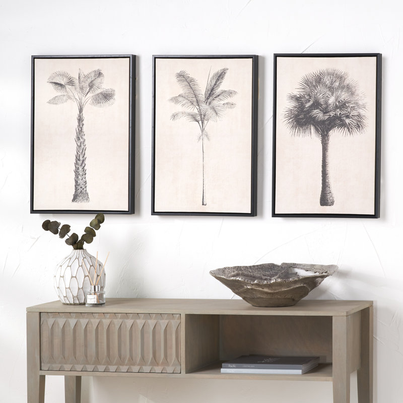 3 Piece Floater Frame Set on Canvas