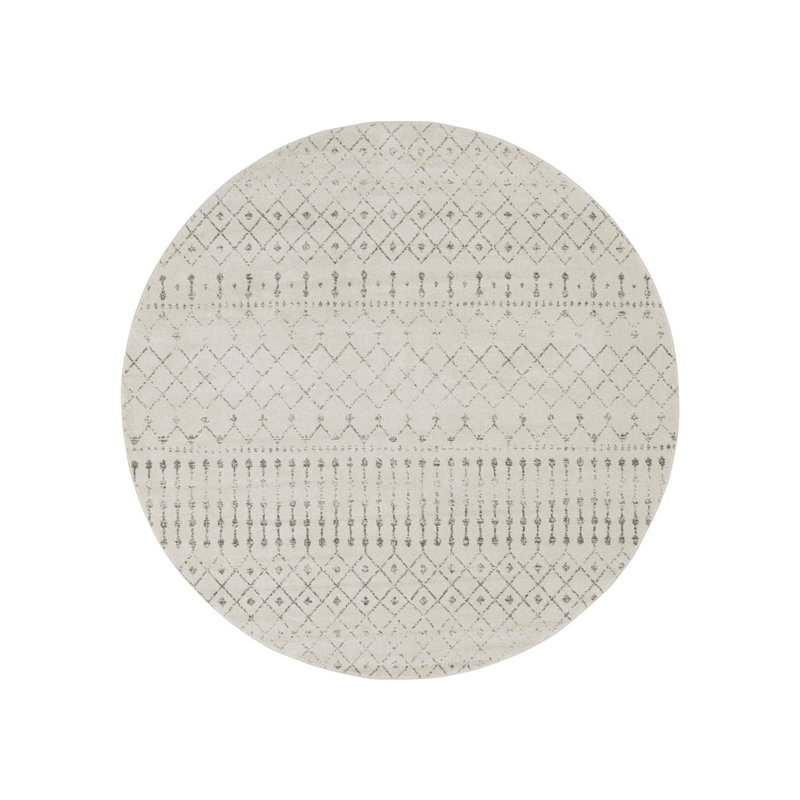 Genagra Geometric Area Rug, Round 152cm