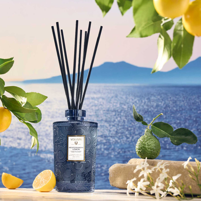 Mediterranean Lemon 500ml Reed Diffuser