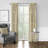 Bordeau Linen Damask Room Darkening Rod Pocket Single Curtain Panel-62386744-62348965