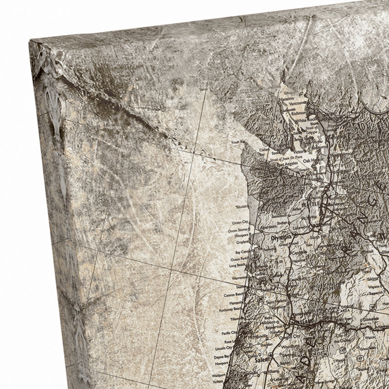 " Old USA Map "