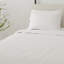 Ensemble de draps hypoallergéniques en microfibre brossée blanche Omne Sleep 4-125333537-125333541