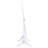 Dunne White Cheval Mirror