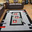 Tapis gris / noir Mccampbell Southwestern-37412695