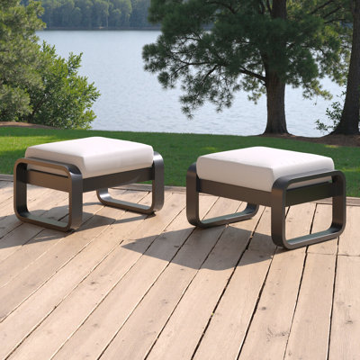 Andes Ottomans (Set Of 2) - Bliss Linen