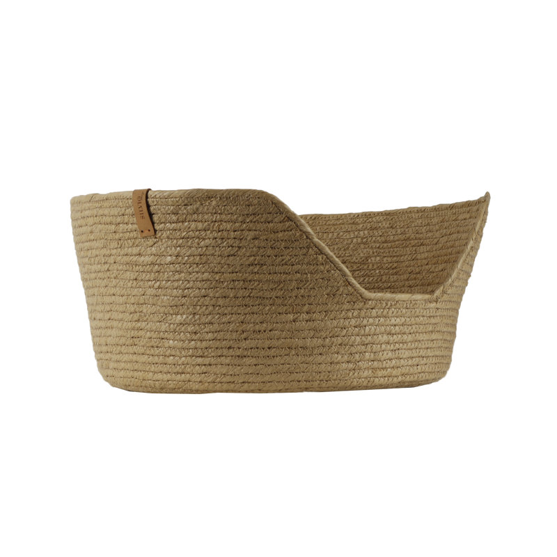 Valjean Bolster Pet Bed, 21cm H x 50cm W x 50cm D
