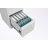 Metal frame File Cabinet with 3 Drawers-1733310989