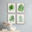 «Tropical Vibrant Green Jungle», impression sur papier 4 pièces-93012673-93012674