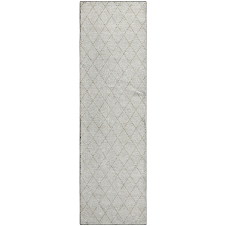 Premium Machine Washable Prisco Ivory Rug