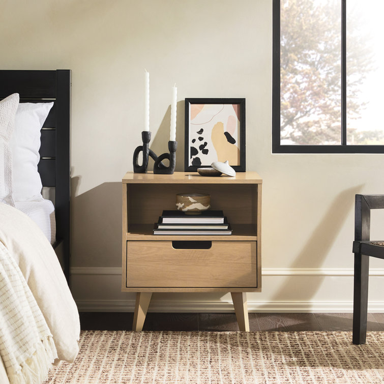 Grandwood 1-Drawer Nightstand