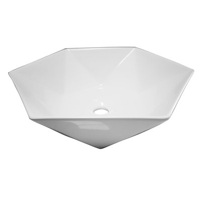 Lavabo de salle de bain vasque blanc