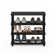 9 Pair Stackable Shoe Rack