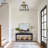 2-matte black dimmable industrial iron ceiling light