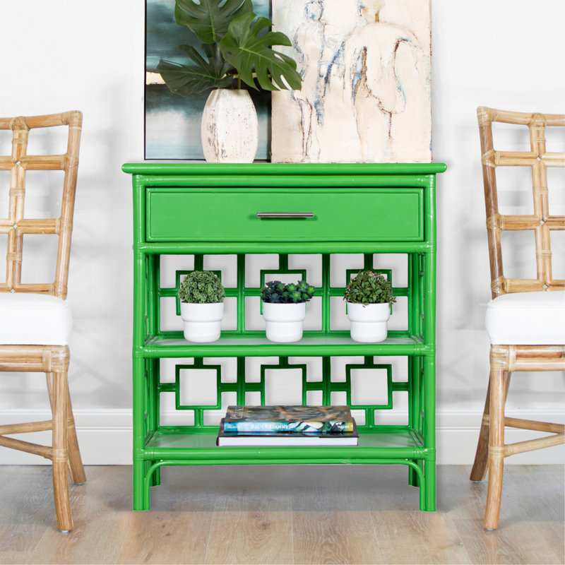 Sobe End Table, Bright Green